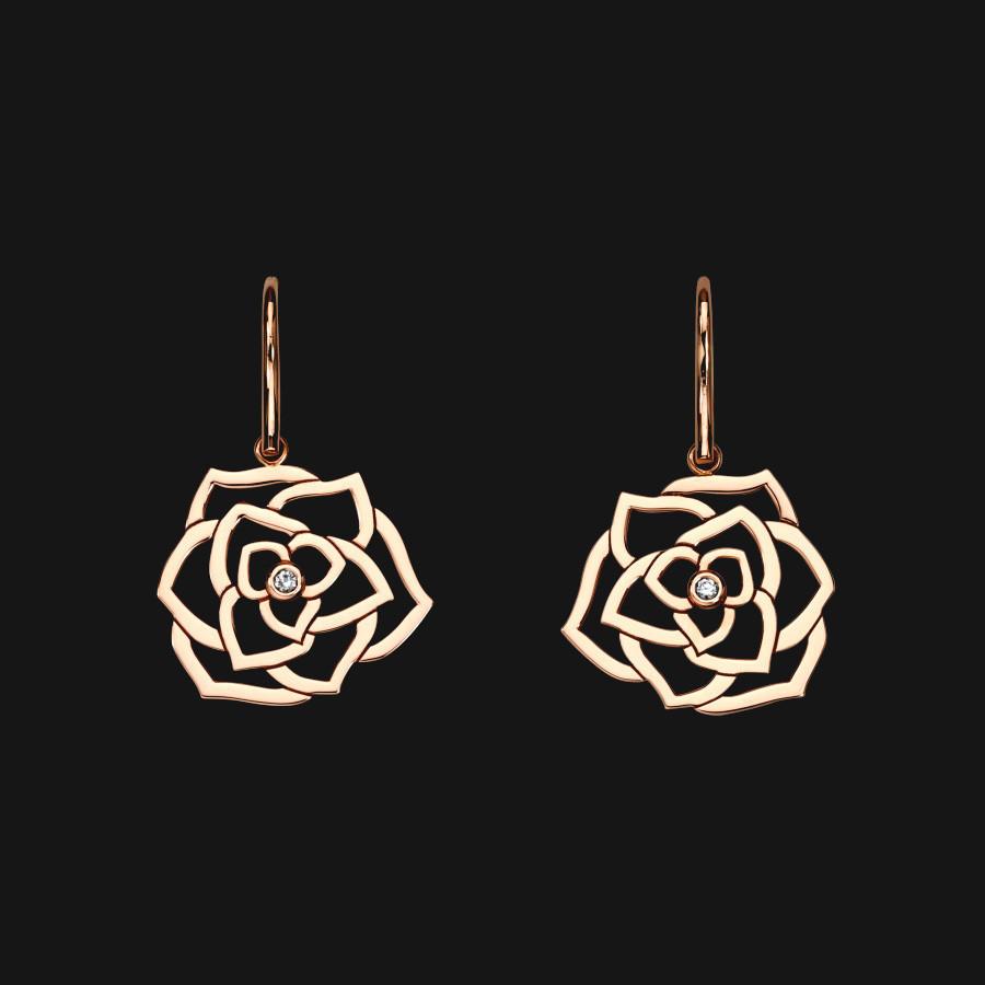 14k Wire Bloom Earrings